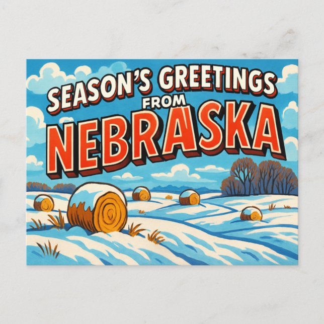 NEBRASKA Postcard (Front)