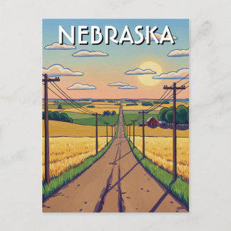 Nebraska Postcard