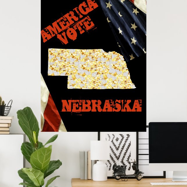 NEBRASKA  POSTER (Home Office)