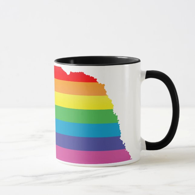 nebraska pride. mug (Right)