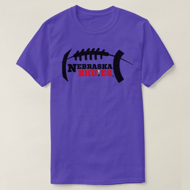 Nebraska Rhules  T-Shirt (Design Front)