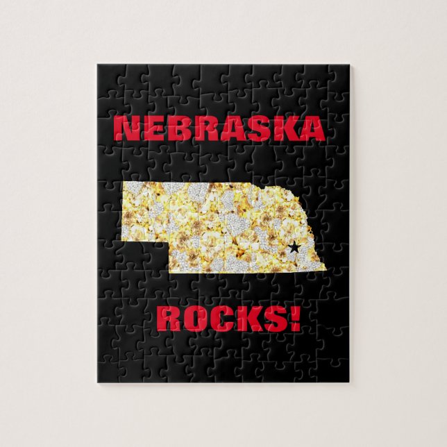 NEBRASKA ROCKS JIGSAW PUZZLE (Vertical)