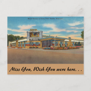 Nebraska, Royal Terrace, Peony Park, Omaha Postcard