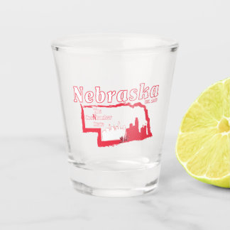 Nebraska Shot Glass
