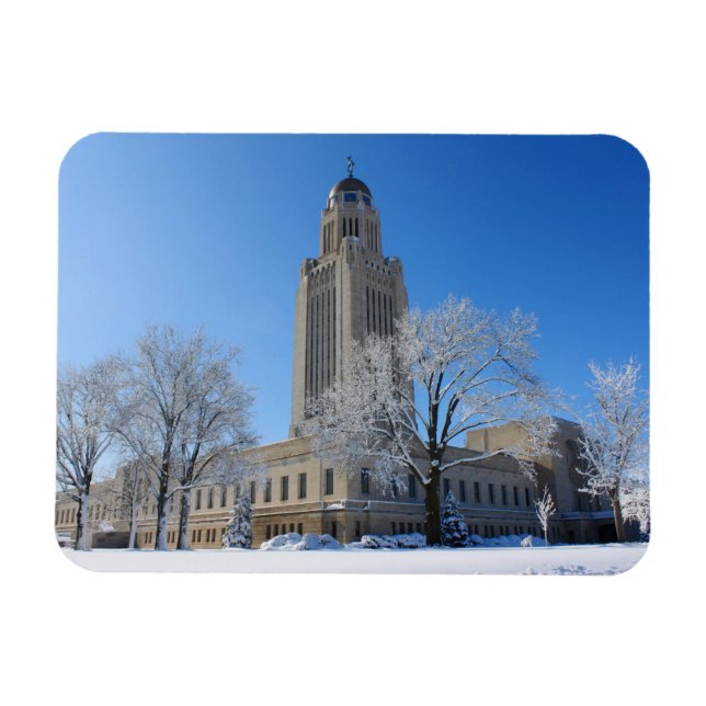Nebraska State Capitol Magnet (Horizontal)