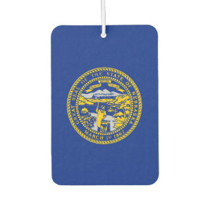 Nebraska State Flag Design Air Freshener