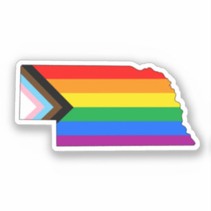 Nebraska State Pride LGBTQ Progress Pride