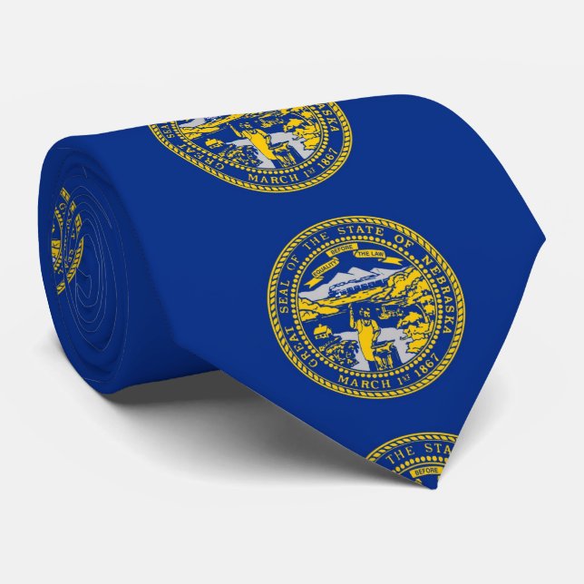 Nebraska Tie (Rolled)