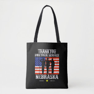 Nebraska Tote Bag Canvas Christmas