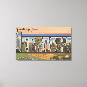 NebraskaLarge Letter ScenesNebraska Canvas Print
