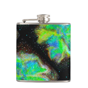 Nebula and Stardust Cosmic Vinyl Flask