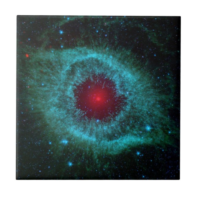 Nebula astronomy Science space geek Tile (Front)