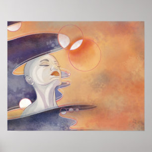 Nebula Attack and Galactic Pearl Necklace  Poster