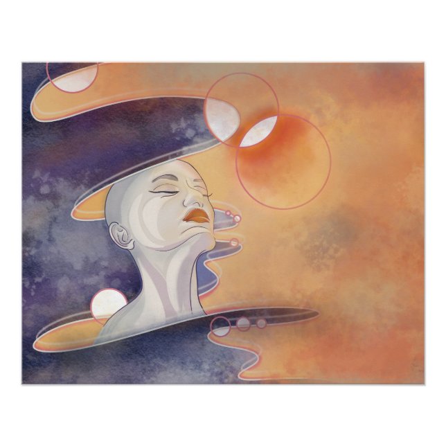 Nebula Attack and Galactic Pearl Necklace Poster (Front)