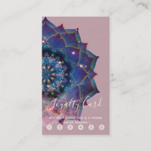 Nebula Bloom   Mandala Loyalty Card