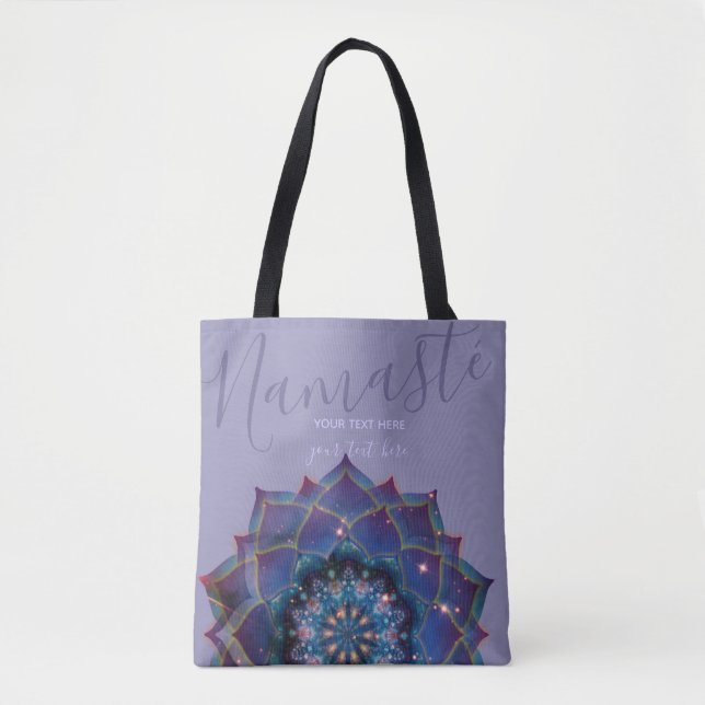 Nebula Bloom | Mandala Tote Bag (Front)