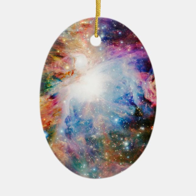 Nebula Ceramic Ornament (Front)