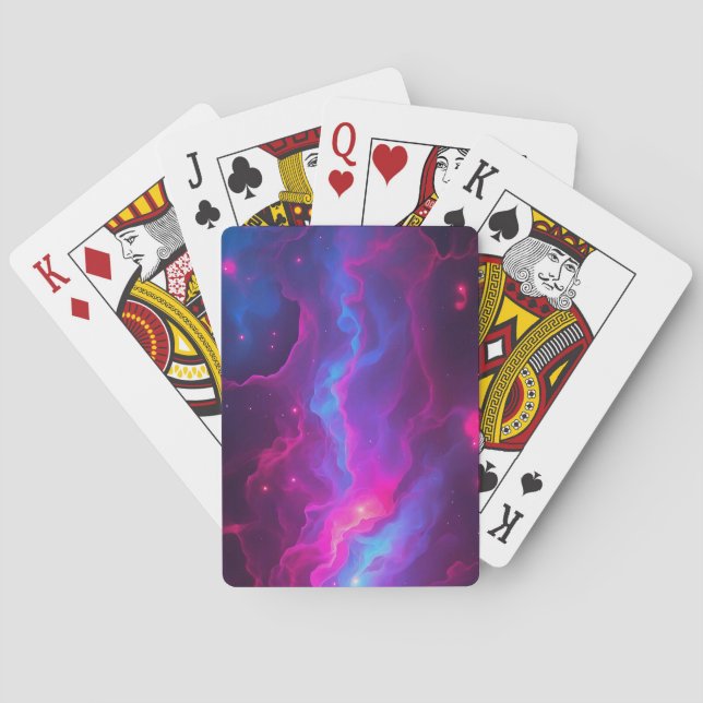 Nebula Design Deck of Cards – Stunning Cosmic (Back)