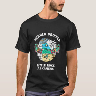 Nebula Drifter Little Rock Arkansas Travel Outdoor T-Shirt