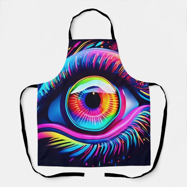 Nebula Eye Art Apron (Front)