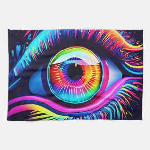 Nebula Eye Art Kitchen Towel