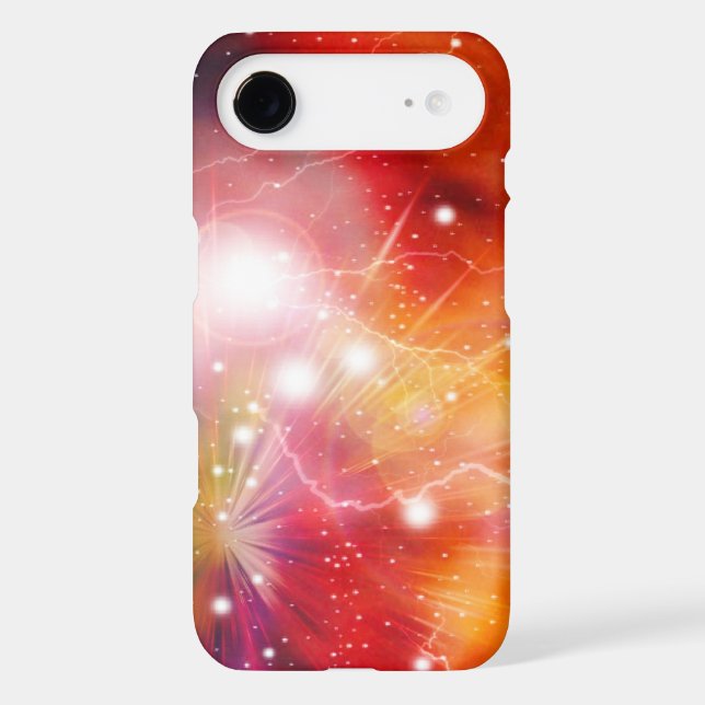 Nebula Fire Galaxy in Outer Space Case-Mate iPhone Case (Back)