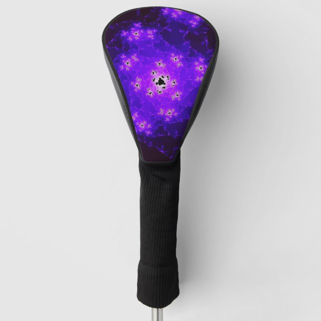 Nebula Fractal Golf Head Cover (Front)