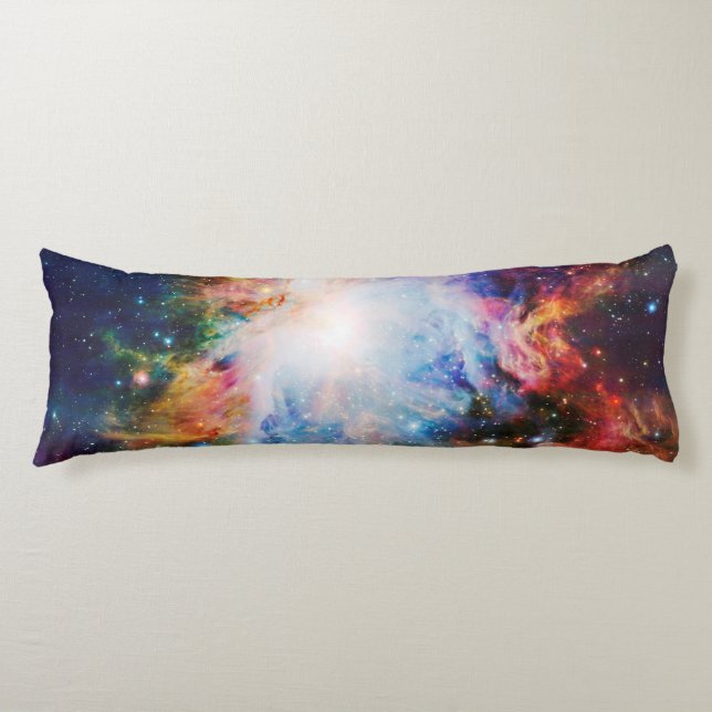 Nebula Galaxy Print Body Pillow (Front)