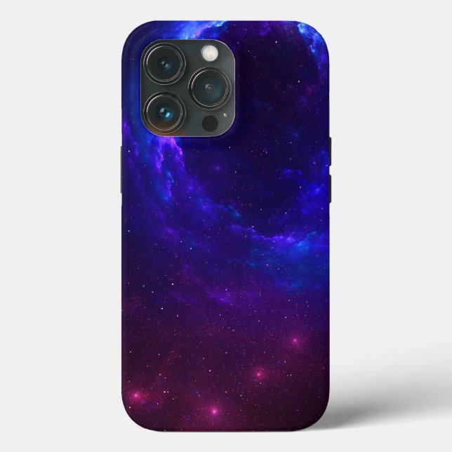 Nebula Gas Cloud Ring Blue and Purple Case-Mate iP Case-Mate iPhone Case (Back)