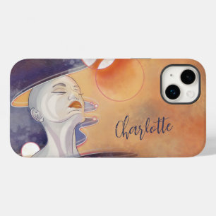Nebula Goddess Personalized Name  Case-Mate iPhone 14 Plus Case