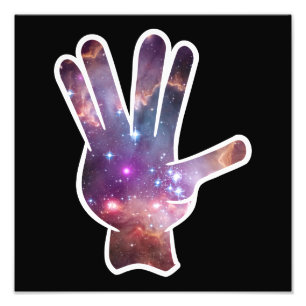 Nebula Hand Print