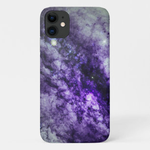 Nebula in amethyst purple iPhone 11 case