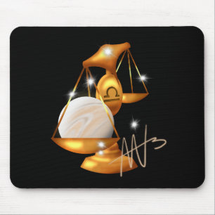 Nebula Libra Venus Zodiac Mouse Pad