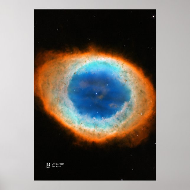 Nebula. M57, NGC 6720 - Poster (Devant)