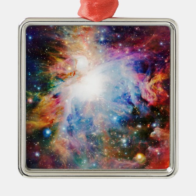 Nebula Metal Ornament (Front)