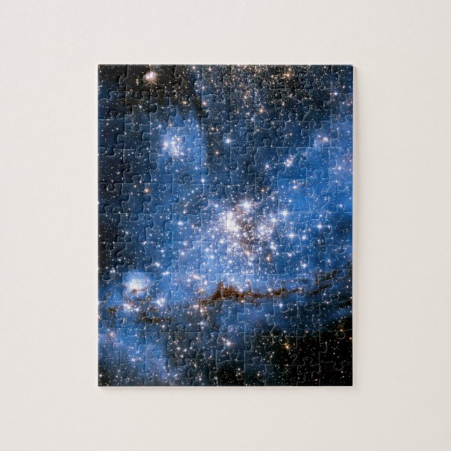 Nebula NGC 346 Infant Stars - Hubble Space Photo Jigsaw Puzzle (Vertical)