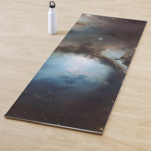 Nebula Orion Astronomy blue brown beige sky stars Yoga Mat