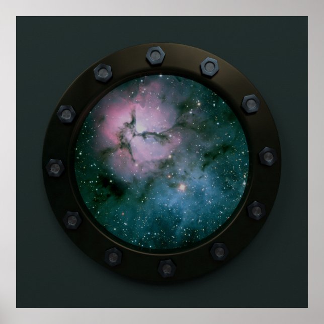 Nebula Porthole Poster (Front)