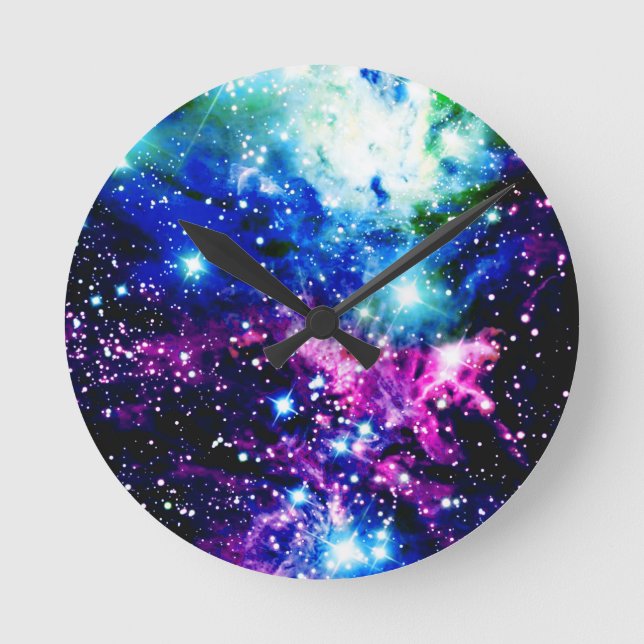 Nebula Round Clock (Front)