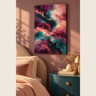Nebula Silk Canvas Print
