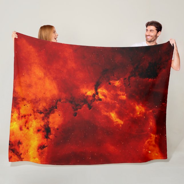 NEBULA STAR CLUSTER FLEECE BLANKET (In Situ)