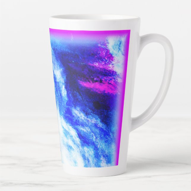 Nebula Stars Beautiful Design. Buy Now Latte Mug (Right)