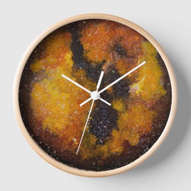 Nebula Wall Clock  (Front)
