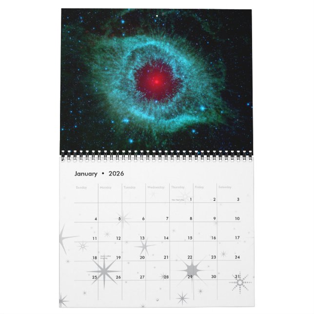Nebulae 2 2015 Space Astronomy Calendar (Jan 2026)