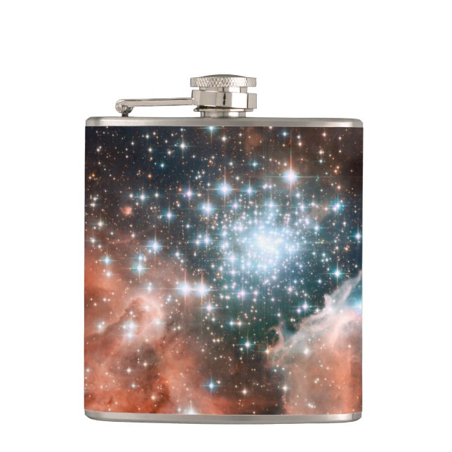 Nebulae Galaxy Flask (Front)