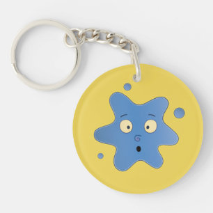 Nebular masculine soul keychain