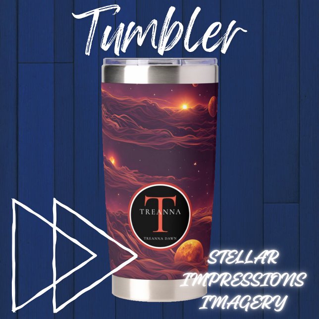 Nebular Veil Insulated Tumbler (Creator Uploaded)