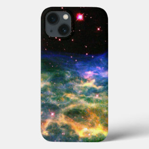 Nébuleuse colorée et coque ipad d'étoiles