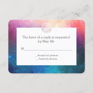 Nébuleuse et carte de Chakra Rsvp