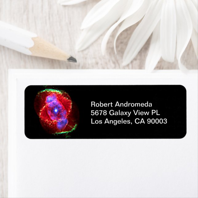 Nébuleuse oculaire NGC 6543 Composite optique, ZGO (En situation)